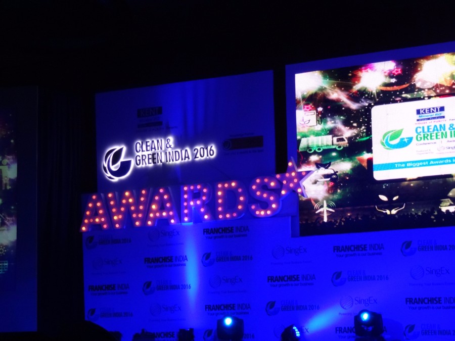 Clean Green India 2016 Award to Borghi 1