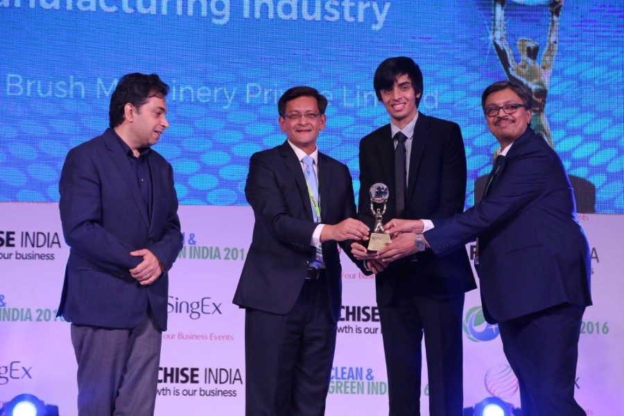 Clean Green India 2016 Award to Borghi 5