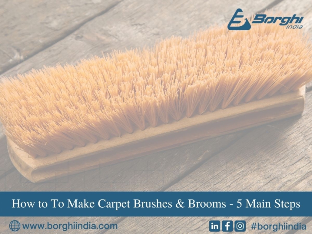 making carpet brushes
